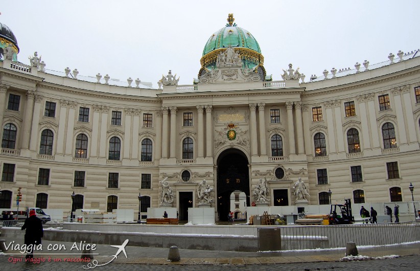 Il Palazzo dell'Hofburg di Vienna è stato la sede del potere imperiale per parecchi decenni