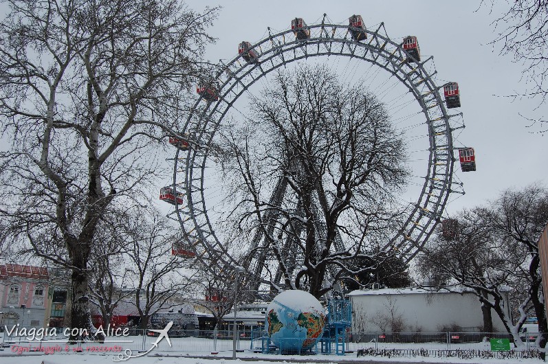 SECONDO GIORNO: una passeggiata nel Prater imbiancato