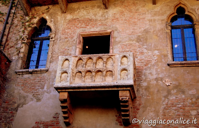 balcone della casa di giulietta