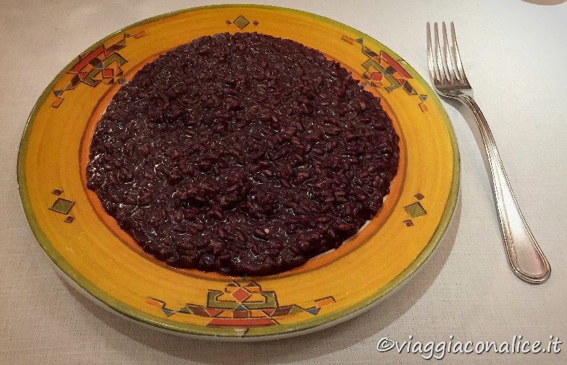 Risotto all'Amarone della Valpolicella