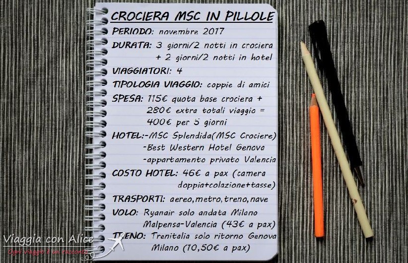 mini crociera a bordo di msc splendida in pillole: dettagli sulle tappe, sulle informazioni e sui costi del viaggio
