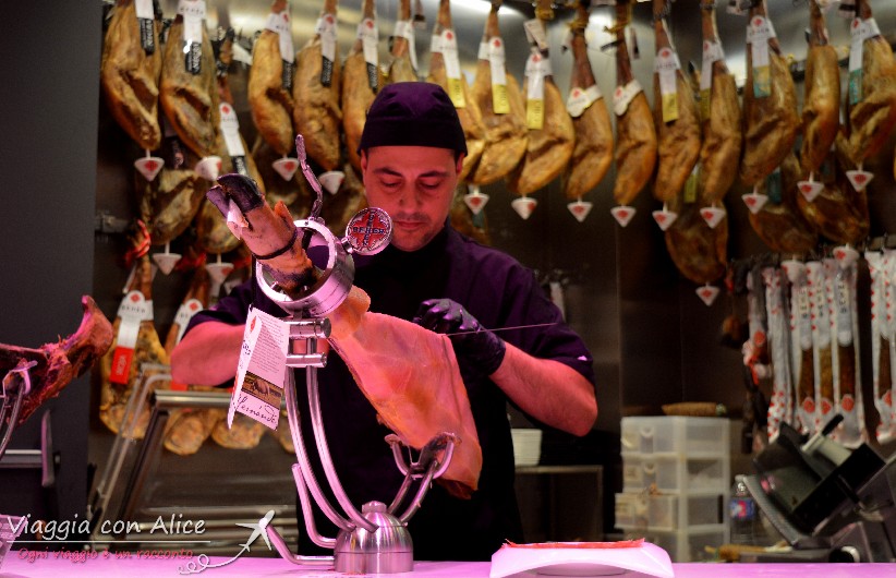 Valencia - negozio di jamon iberico