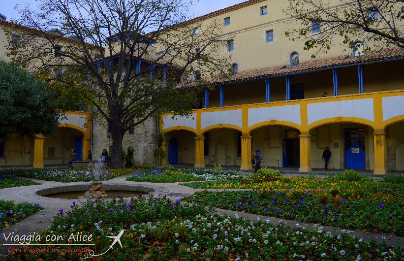 Arles, giardino dell'ospedale di Van Ghog