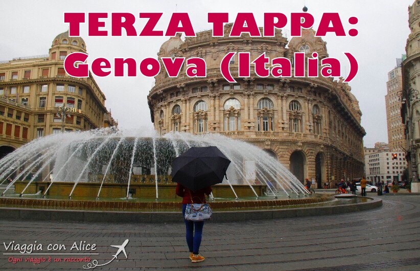 TERZA TAPPA: lo sbarco a Genova e la visita della città