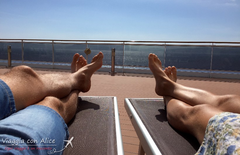Relax sul ponte MSC Splendida
