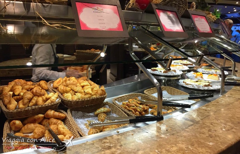 Buffet di colazione MSC Splendida