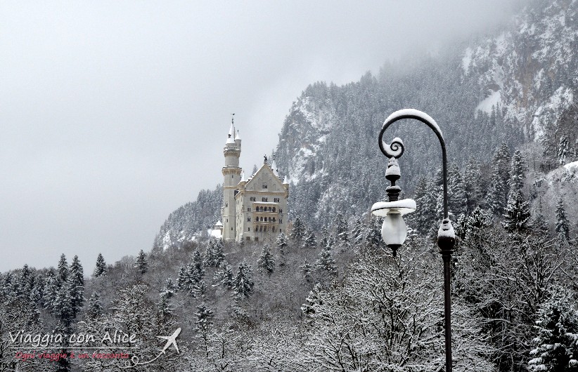 La tappa che ho più adorato di questo viaggio è stata la visita al Castello di Neuschwanstein, ricoperto di neve fresca