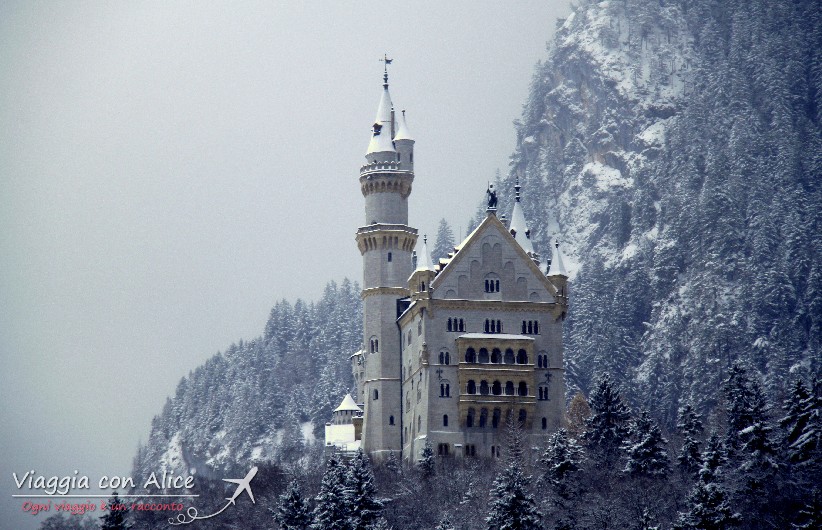 Oggi ci aspetta il Castello fiabesco di Neuschwanstein voluto da re Ludovico II di Baviera