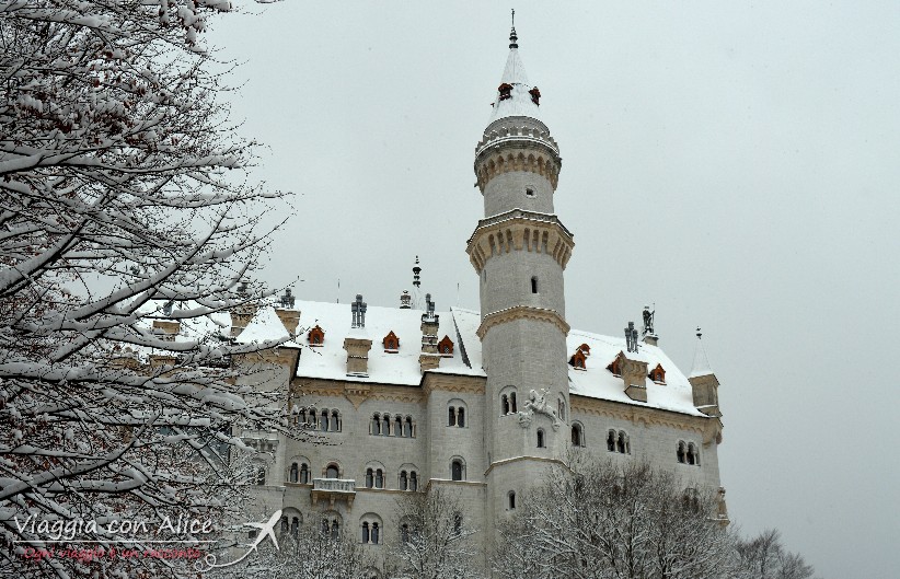 Il Castello di Neuschwanstein è uno dei castelli della Baviera più visitati durante tutto l'anno