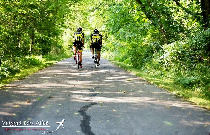 Sentieri in bicicletta sul Lago Maggiore