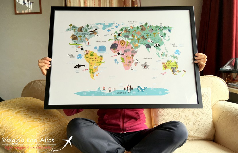 mappa mondo