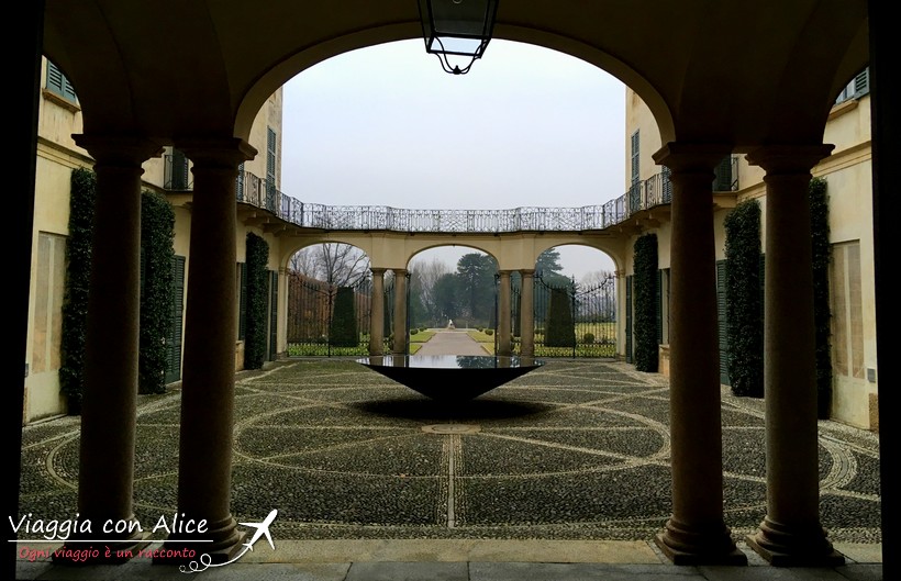 Un dettaglio della Villa e Collezione Panza di Varese
