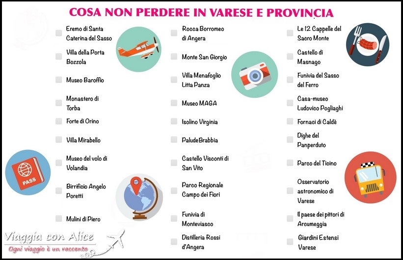 luoghi da visitare nella provincia di Varese