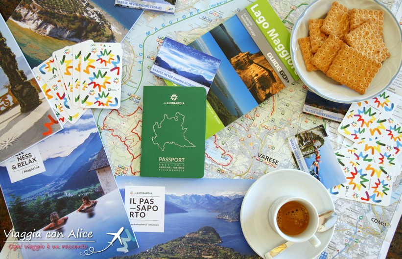Passaporto inLombardia per raccogliere timbri tematici di tutte le località della Lombardia
