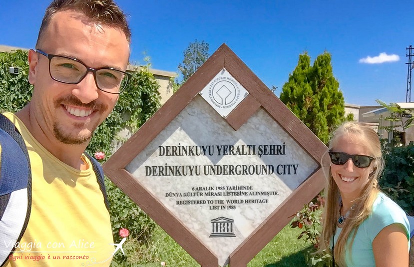 città sotterranea derinkuyu