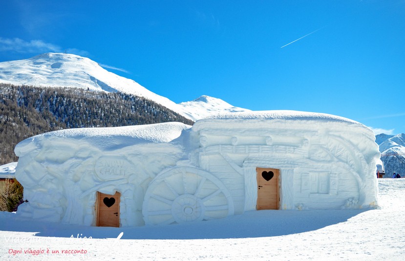 chalet di neve 