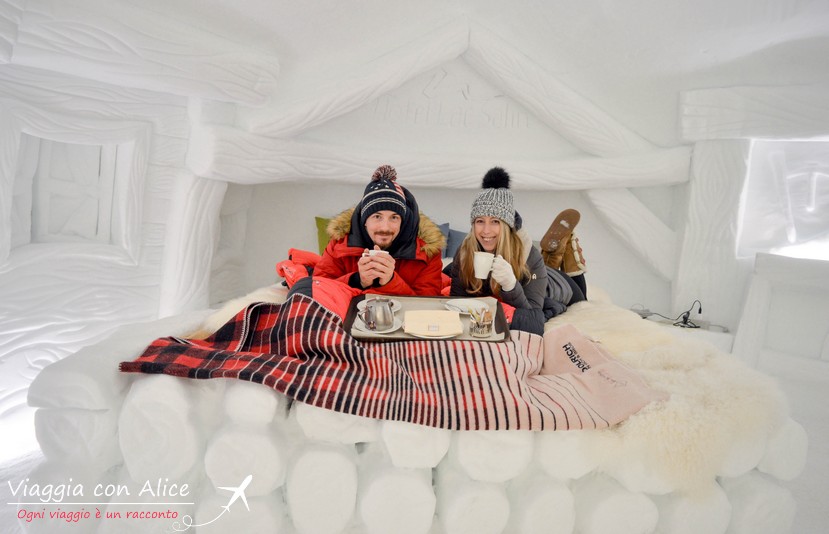 chalet di neve