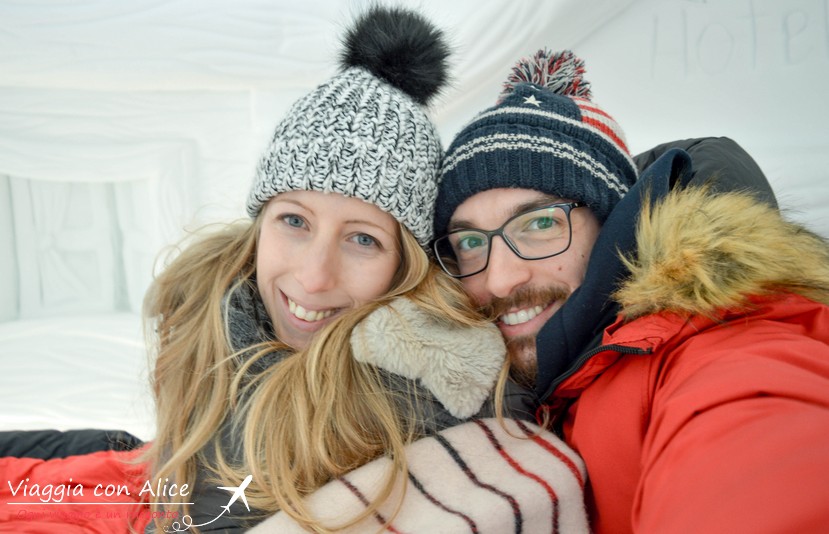 chalet di neve