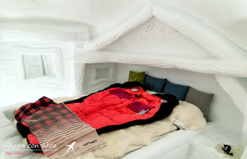 chalet di neve