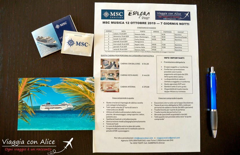 offerta crociera msc