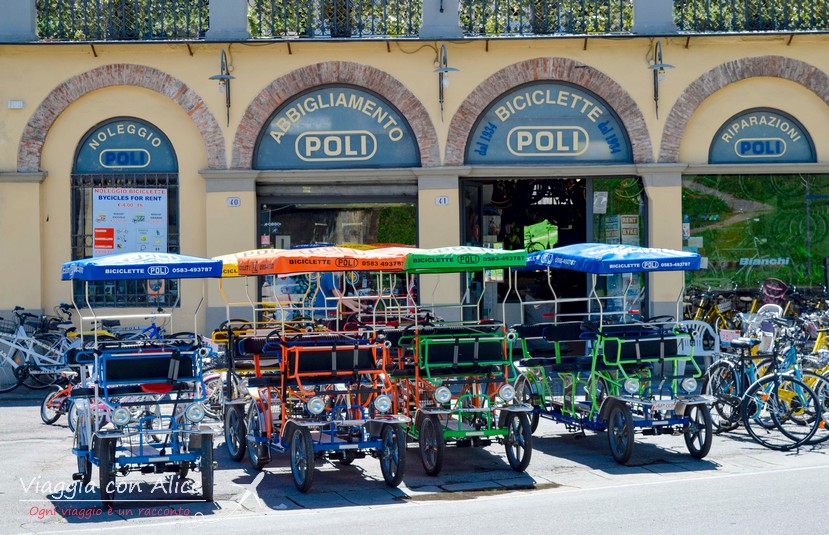 lucca noleggio bike