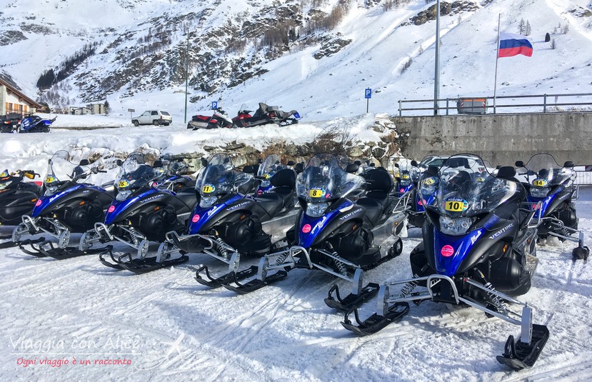 noleggio motoslitta