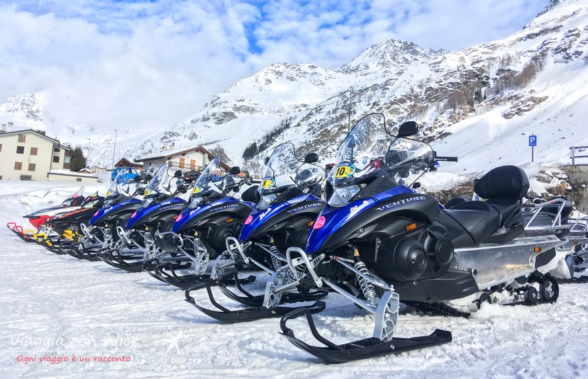 motoslitta a madesimo
