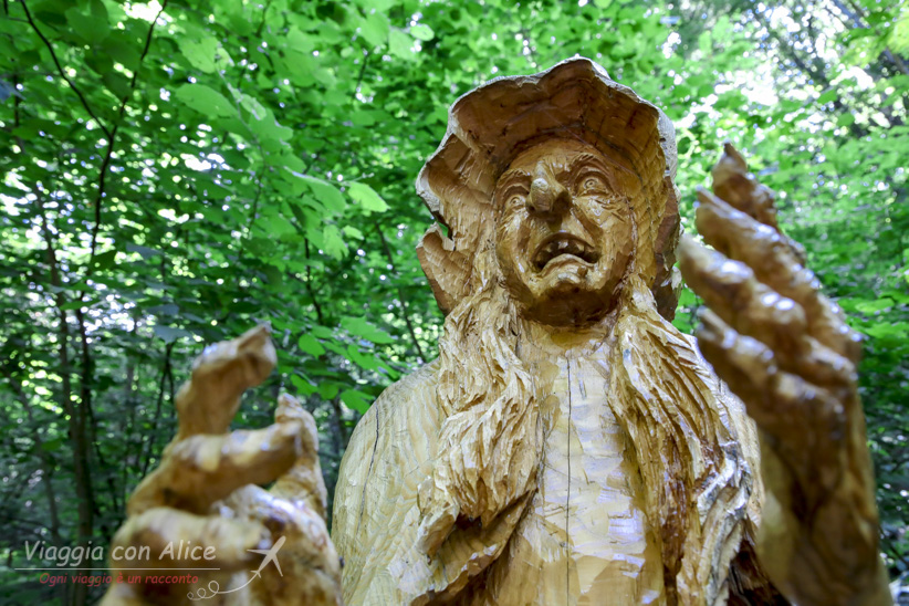 Sentiero Delle Sculture Caldana