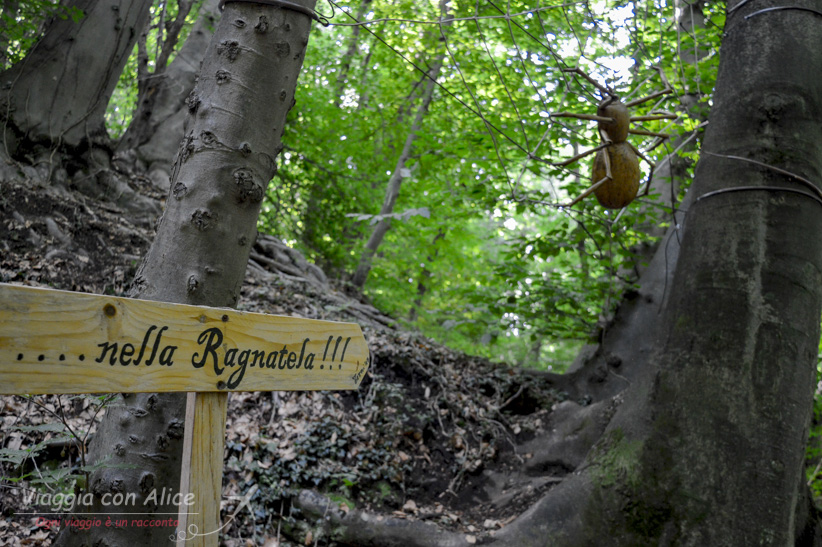 sentiero delle sculture