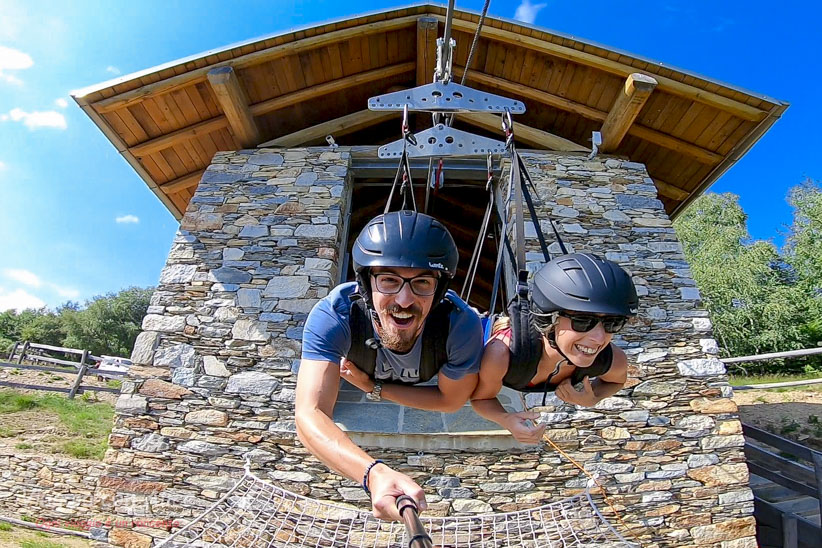 zipline lago maggiore