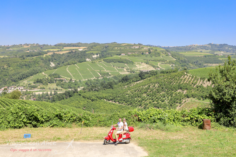 langhe in vespa