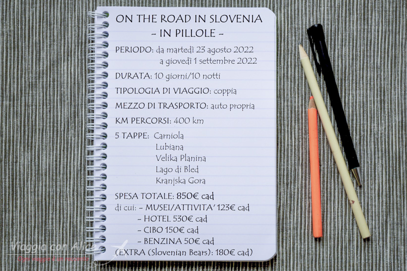 on the road in slovenia