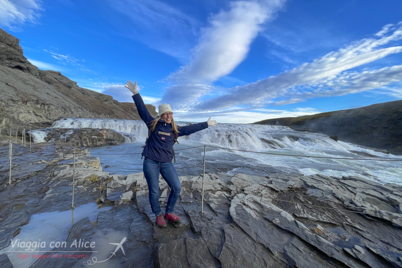 cascata gullfoss islanda