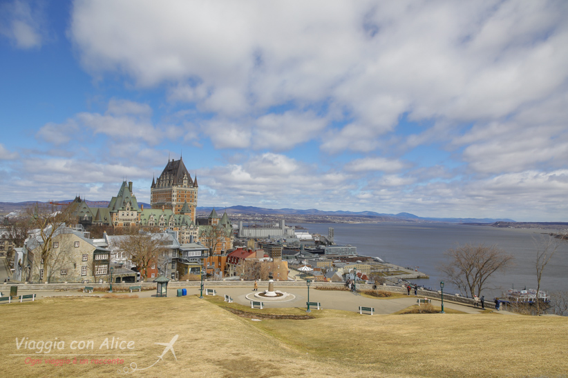 Itinerario on the road in Québec