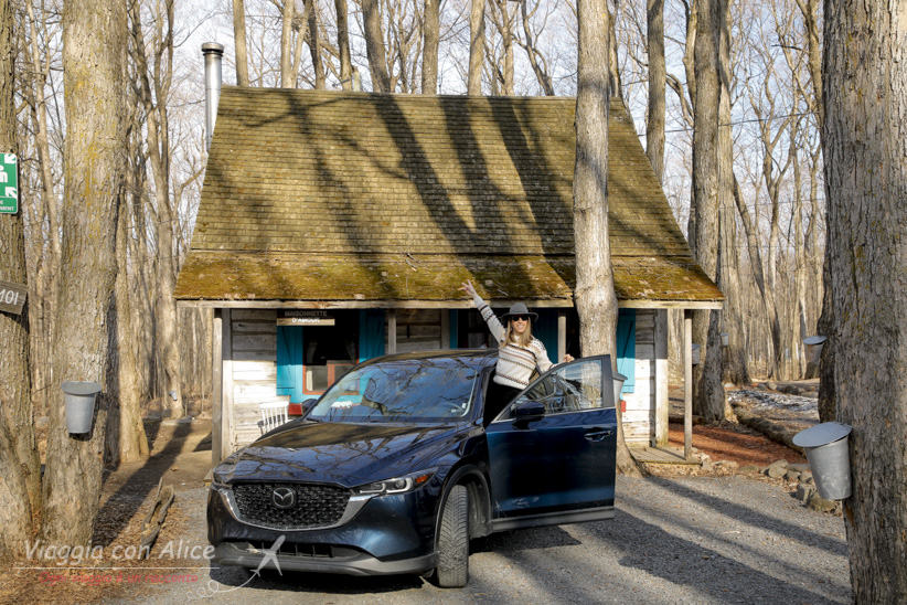 Itinerario on the road in Québec