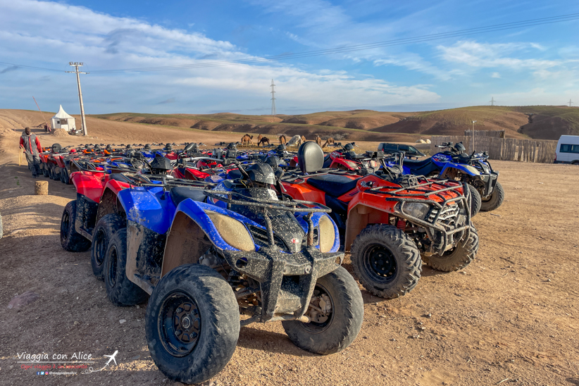 Quad nel deserto di Agafay