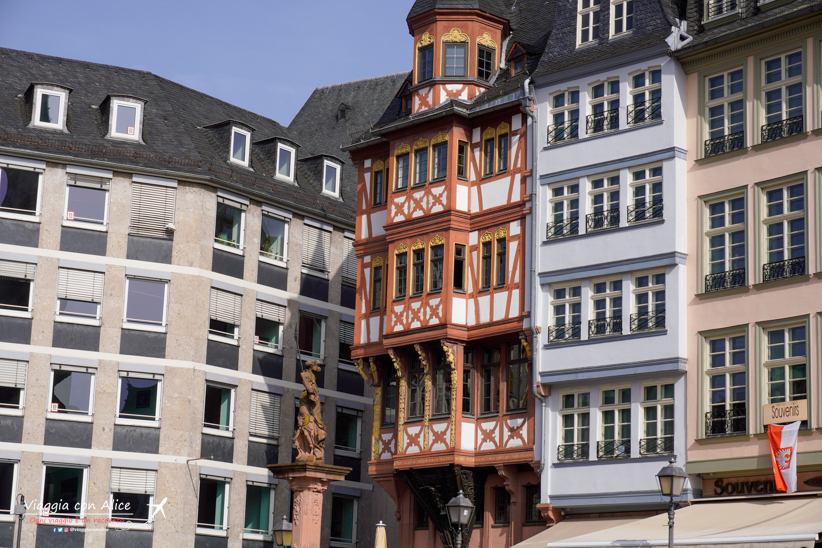 Piazza Romerberg Francoforte